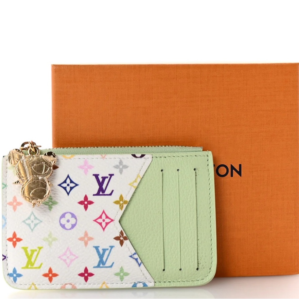 Louis Vuitton Multicolor Monogram Romy Card Holder ( LV x TM edition)